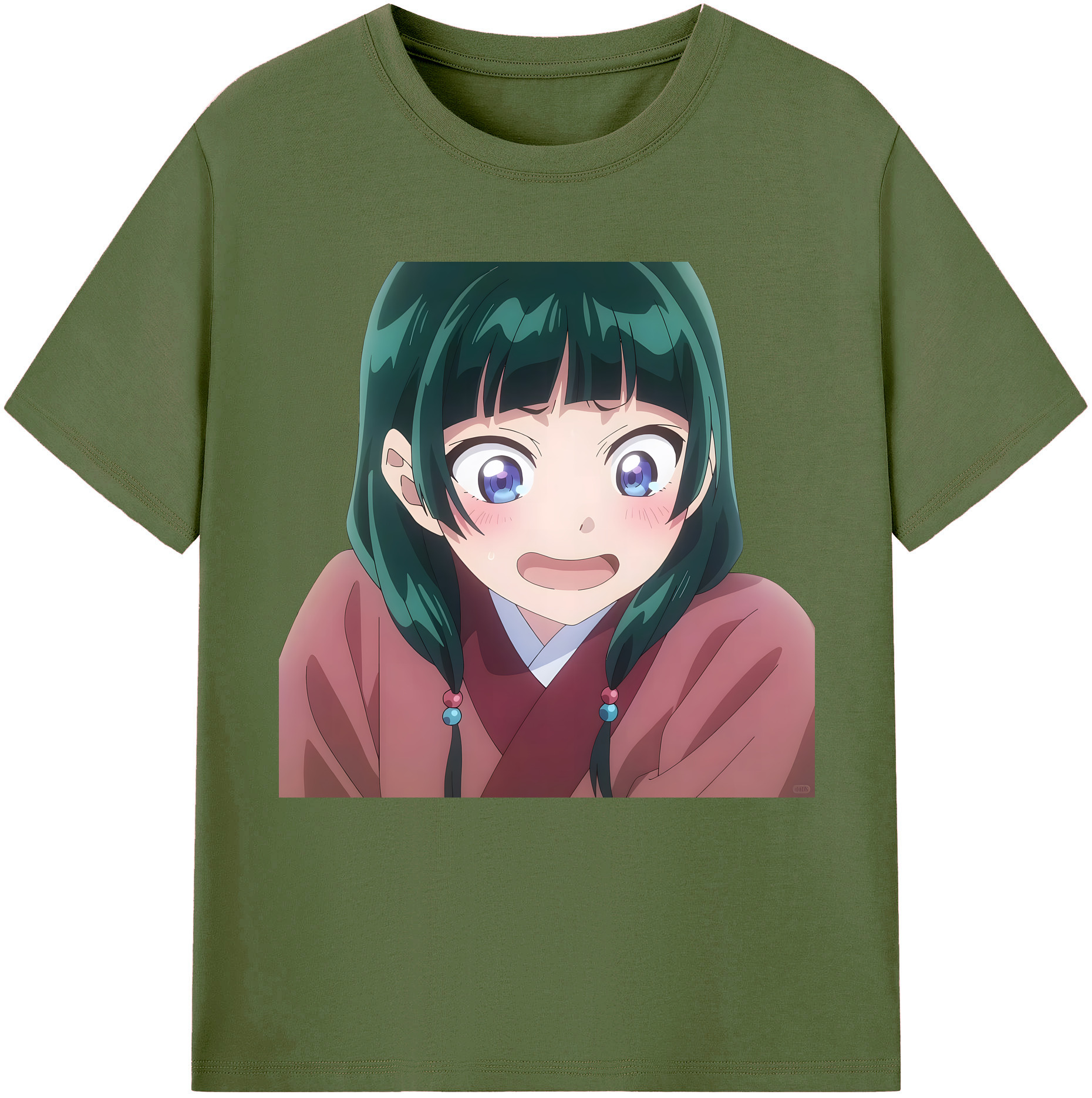 （画像用） 薬屋のひとりごと The Apothecary Diaries 綿100％半袖Tシャツ（フロントプリント）